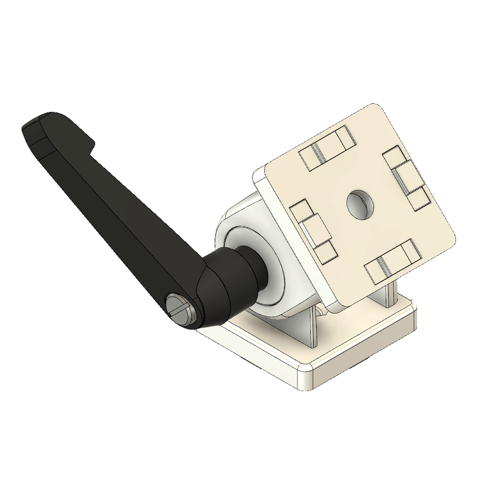 42-001-1 MODULAR SOLUTIONS PIVOT JOINT<br>45 PIVOT JOINT WITH LOCKING HANDLE